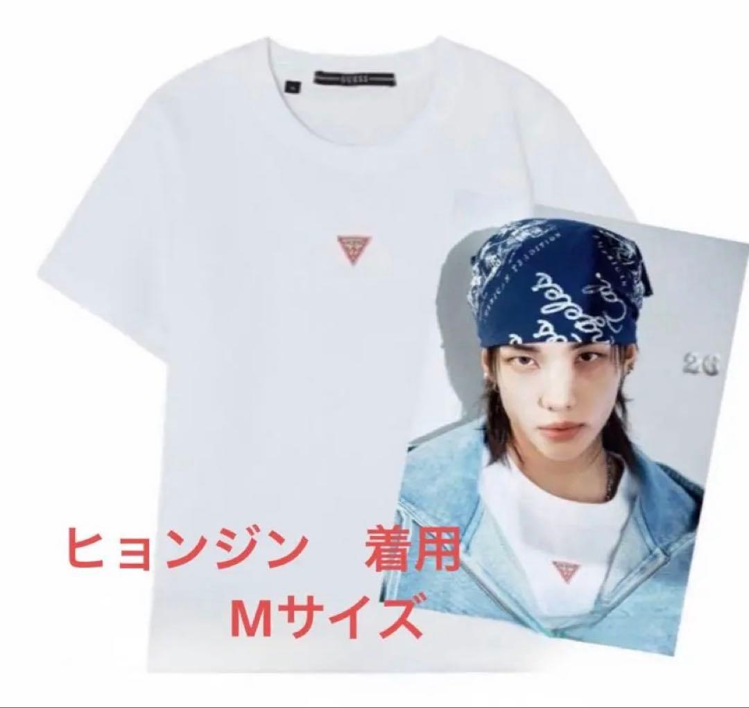 [USED] Hyunjin GUESS T-shirt Starykids