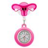 Shiny Cartoon Nurse & Doctor Badge Reel with Retractable PVC Pocket Watch Clip