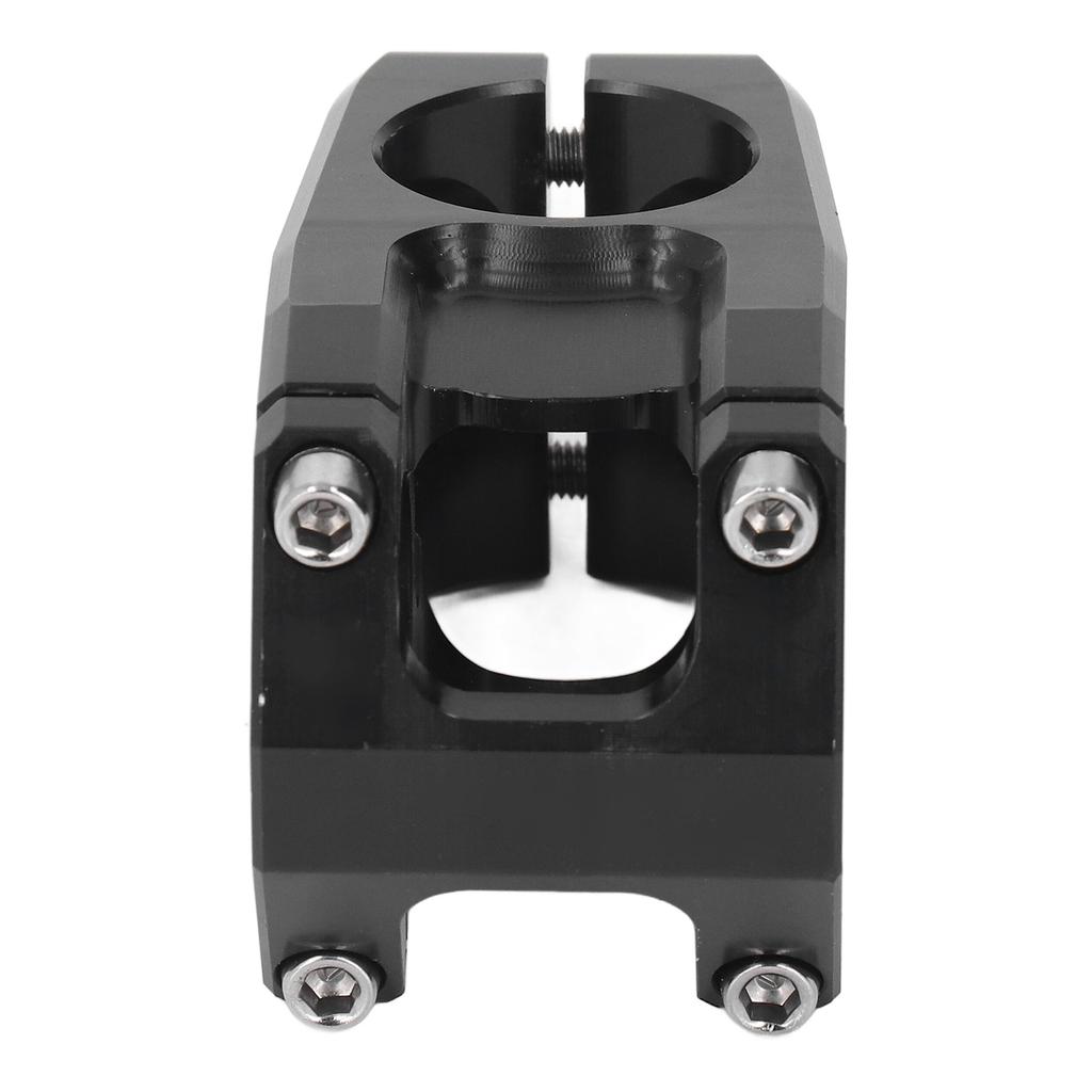 31.8mm Mountain Bike Stem Aluminum Alloy CNC Bike Short Handlebar Stem Hollow Design DIY Bike Accessories Black