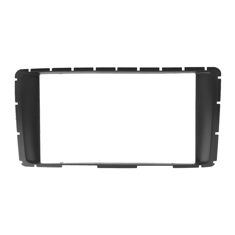 

2Din 7-дюймовая навигационная панель с рамкой DVD-радиоплеера, отделка панели, подходит для Toyota HiluxFortuner чёрный