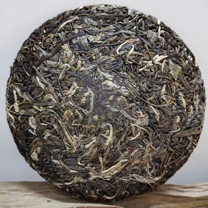357g Yunnan Pu-erh Raw Tea Cake Lincang Aged Tree Puerh Shengcha Pu'er Green Tea