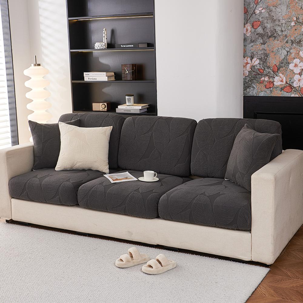 1pc New Waterproof Luxury Sofa Seat Cushion Covers Jacquard Fabric Sofa Covers for Living Room Soft Elastic Sofa Couch Covers