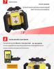 Creator Laser Level with Red and Green Light - Fully Automatic Electronic, Vertical and Horizontal Measurement, Shockproof Design