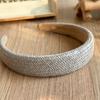 Solid Color Wide Edge Headband Wide Edge Women's Headband Fashion Hair Hoop  Women