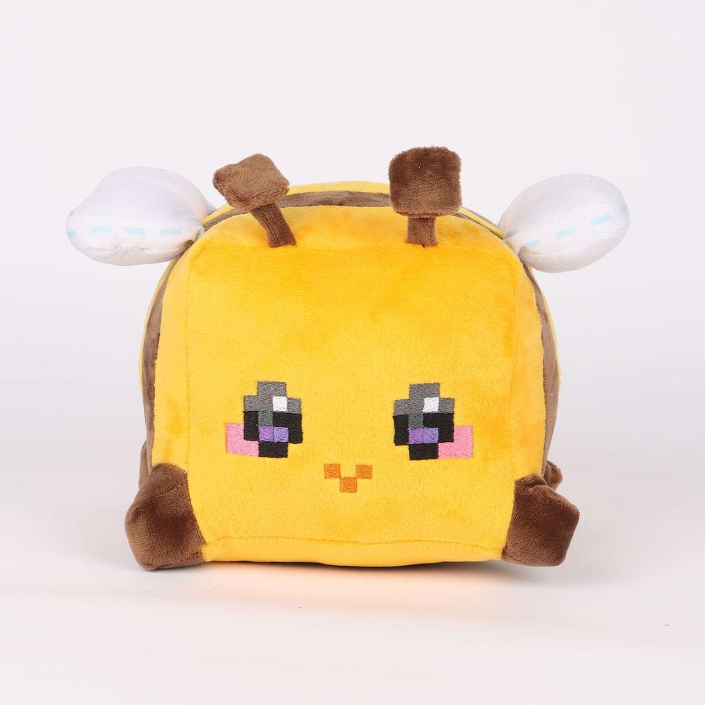 Hytale Bee Plush Toy With Short Pile Fabric For Kids And Collection