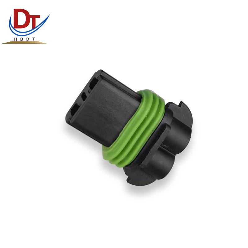 Automotive 2-Pin Electronic Wiring Harness Connector Housing