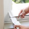 Window Draft Sealing Film Tape Thickened Windproof Tape Adhesive Seam Sealing Strips for Sliding Window, Door Frame