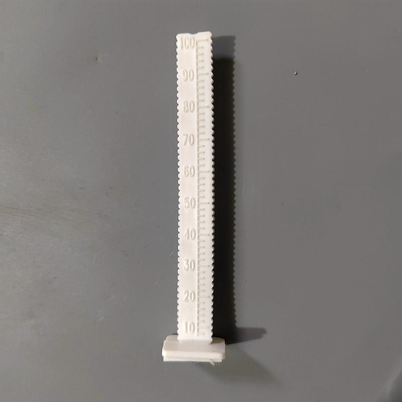 

10Pcs 100mm White Red Level Stick Pegs Elevation Ruler For Floor Measure Poured Self Leveling Pins Tools