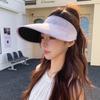 Unisex Sun Hat With Wide Brim And Adjustable Strap For Outdoor Sunshade In Summer And Spring