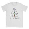Streetwear T Shirt Summer 7 Chakras Spiritual Meditation Zen Om Buddhism Energy Fashion T Shirts Awesome Short Sleeve Clothes