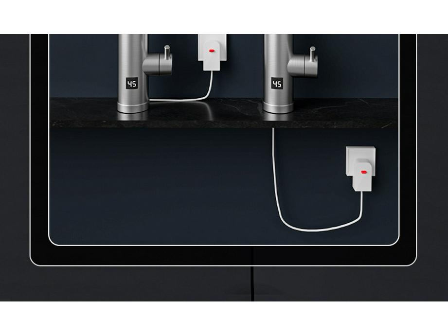 Instant Hot Water Faucet: 304 Stainless Steel, Intelligent Temperature Control, 3-Second Heating, Dual Cold & Hot Use, Digital Display