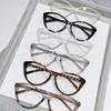 Korean Anti Radiation Cat Eye Eyeglasses for Women Men Computer Glasses Blue Light Blocking