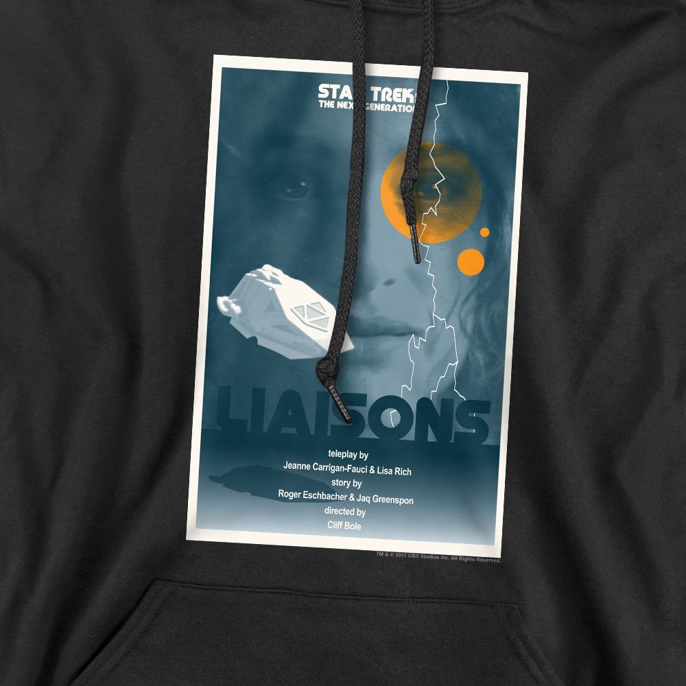 STAR TREK Mens The Next Generation Season 7 Episode 2 Hoodie