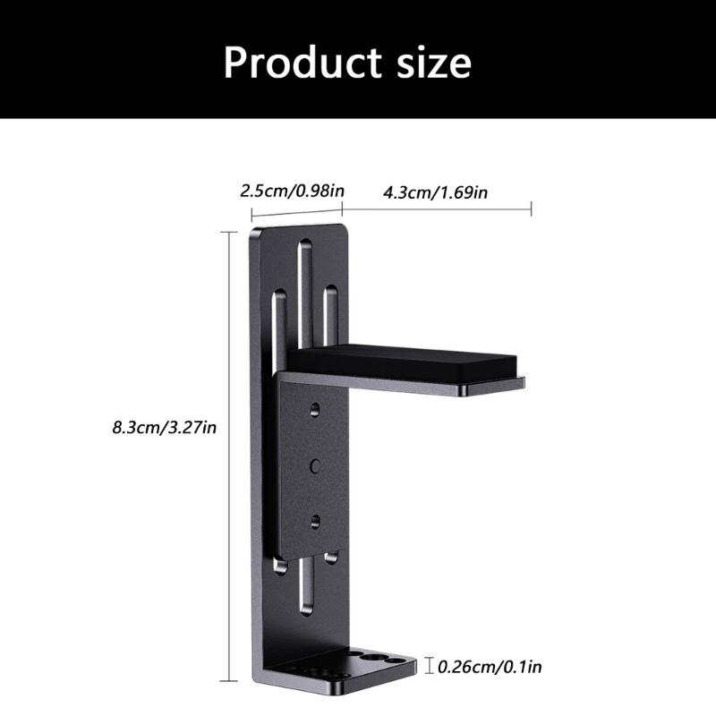 Metall-Grafikkartenhalter mit rostfreier Beschichtung Struktur Video-Kartenhalter für PC-Builds
