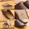 Slippers Designed for for Men and Indoor and for Room Dark [Frontier] Room's Walking, Women, Guests, Shoes, Brown, L, 25.0-27.0cm