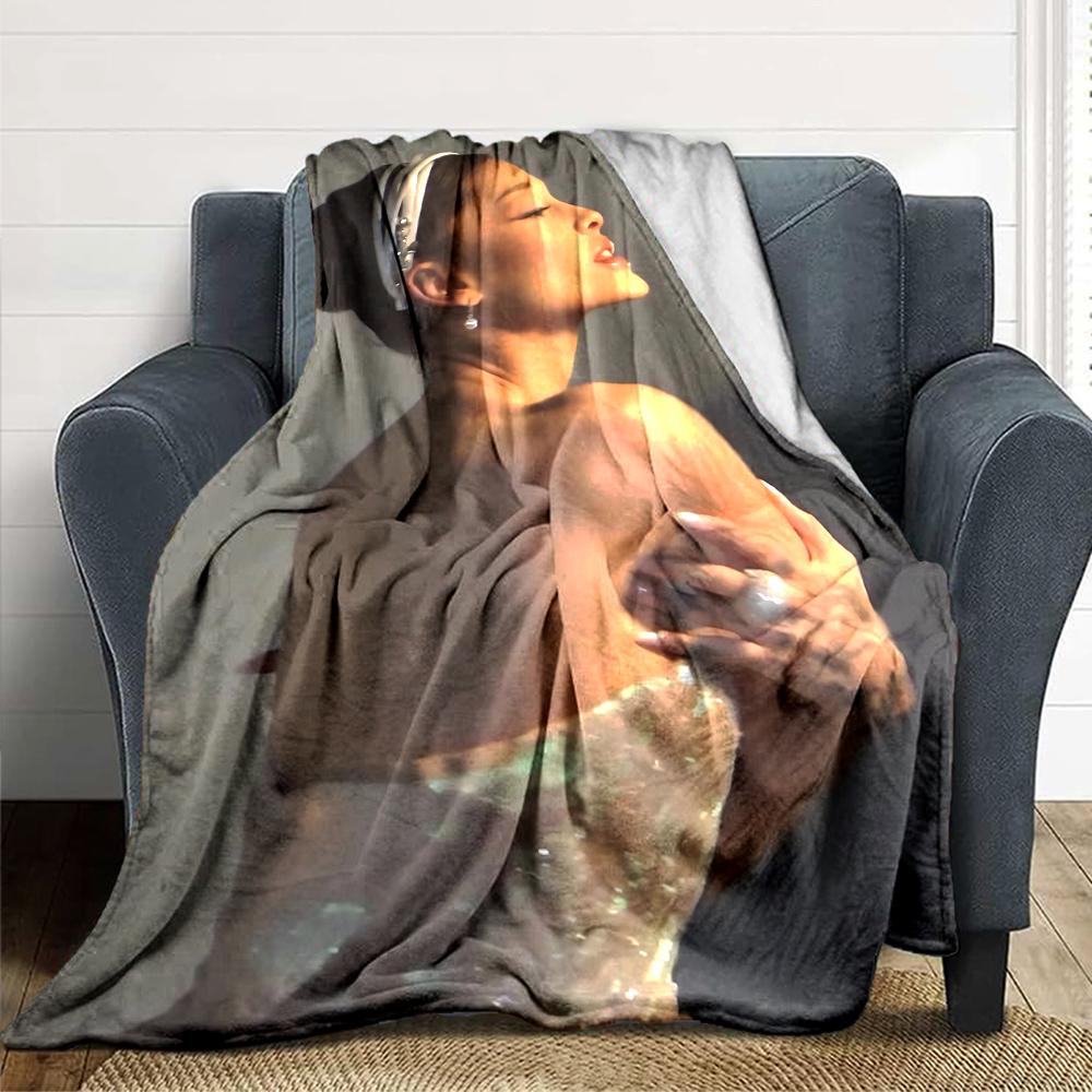 Ballerina Pastel Dress Blanket Soft Throw Blanket For Home Bedroom Bed Sofa Travel Office Solid Christmas Blanket
