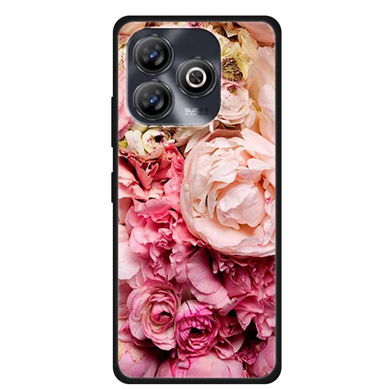 Pro ZTE BLADE A75 4G Pouzdro Zvířata Měkký Silikon TPU Pouzdra na Telefon Zadní Kryt Pro ZTE BLADEA75 Nárazuvzdorný Vlk Ochranný Cool Coque