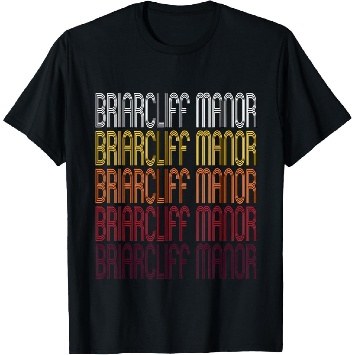 

Briarcliff Manor, NY _ Vintage Style New York T-shirt(1) XXXXXL