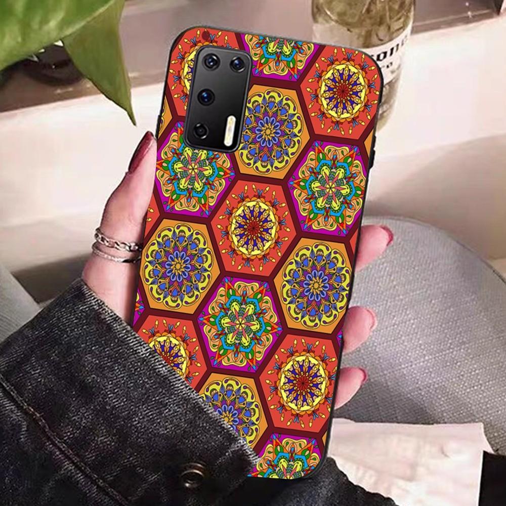 Bohemian Ethnic Style Phone Case For Huawei P 8 9 10 20 30 40 50 Pro Lite Psmart Honor 10 Lite 70 Mate 20lite
