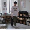Couple short-sleeved T-shirt men's and women's summer new student Korean version loose half-sleeved top ins trendy class uniform