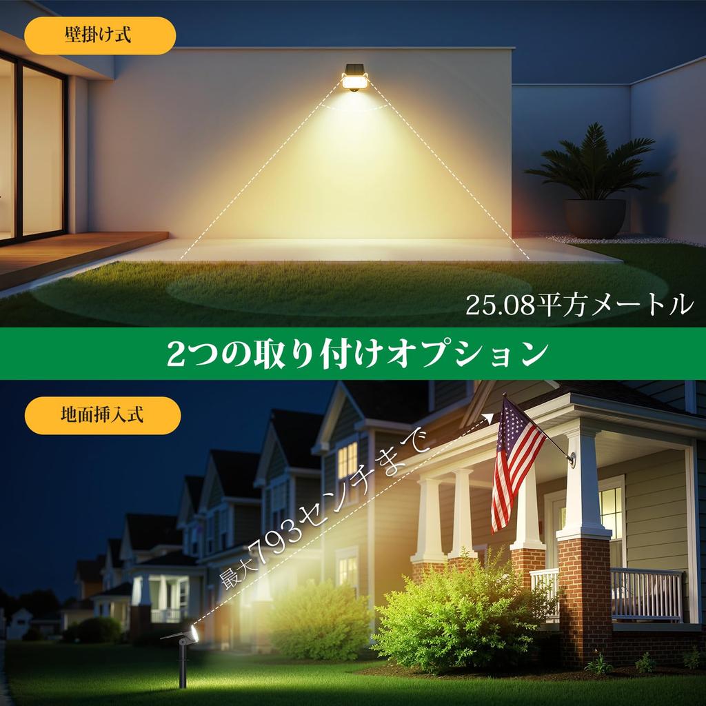 LETMY Garden Spotlight, Solar-Powered Outdoor Waterproof Light [Owl Design, Dual Optical Convex Lenses, 20 Hours of Continuous Lighting, Two Mounting