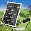Solar Battery Charger 4 USB Ports Fast Charging Efficient Solar Absorption for Outdoor Trips Power Supply Emergency Backup