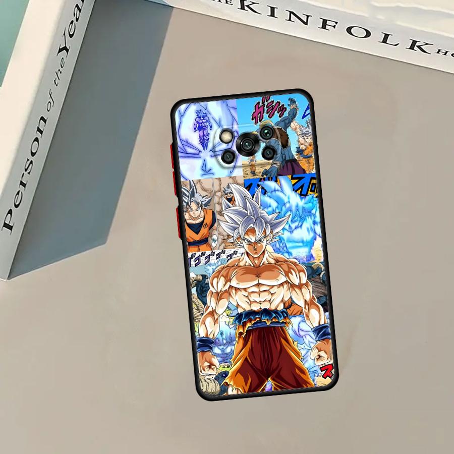 Case for Xiaomi Poco C40 C50 C51 F3 X3 NFC M5s X3 X4 X5 Pro Back Phone Cover Dragon Ball Innovation Goku