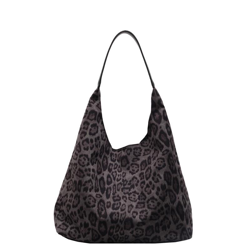 

Leopard Print Tote Bag For Women With Magnetic Closure And Large Capacity For Daily Use