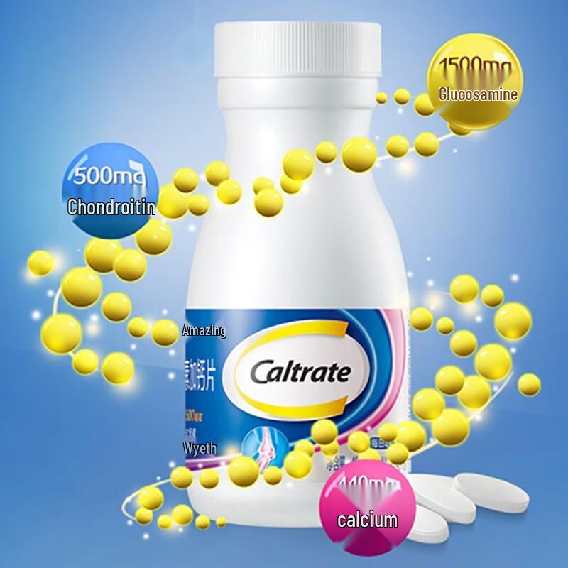 Caltrate Glucosamine Chondroitin Calcium Tablets