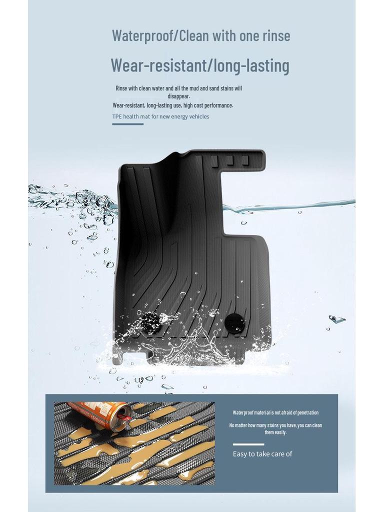 Changan Deepal S07 Eco-Friendly TPE Floor & Trunk Mats (Fits 23-26 Models)