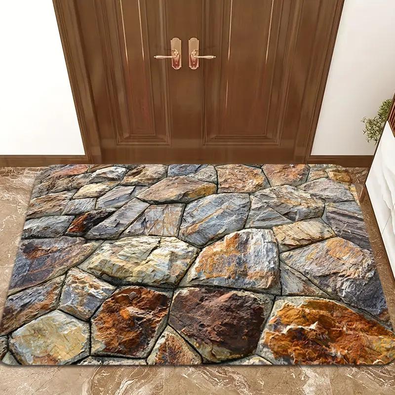 3D Visual Floor Mat - Absorbent, Dirt-Resistant, Easy-Clean Bathroom & Entrance Doormat