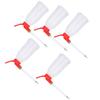 5Pcs 200ML Nozzle Oiler Sewing Machine Plastic Oil Injector Gun Type Spray Head Oiling Tool
