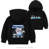 KPop Demon Hunters Hoodie Girls Kids Hooded Sweatshirt  Girls Pullover Hoodies Polyester Outerwear Children's Clothing