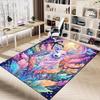 1PC Deer Fantasy Extra Large Non Slip Floor carpet, Office, family, Studio   Large Area Rug Indoor Rugs, Bold Statement Piece