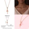 New Original 100% 925 Silver Firefly & Cross Guardian Pendant Women's Necklace Elegant Anniversary Birthday Gift