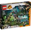 LEGO Jurassic World Attaque du Giganotosaurus et du Therizinosaurus Jouet de Construction pour Enfants 9-11 ans