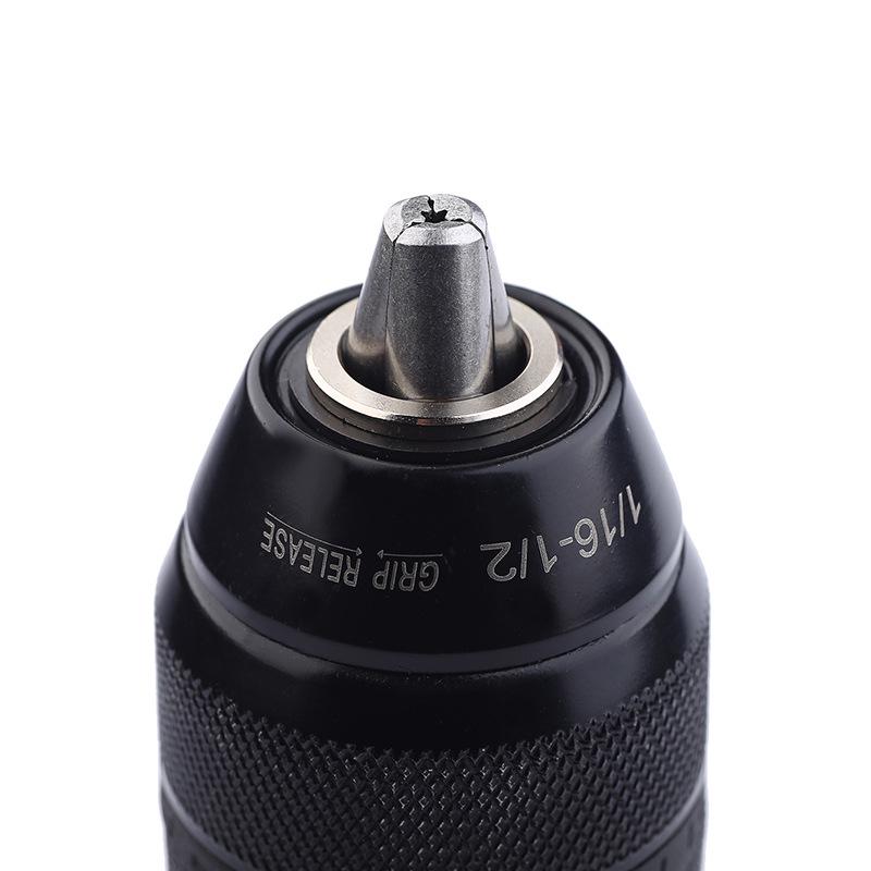 All-Metal SDS Three-Jaw Chuck for Hammer to Drill Conversion