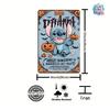 Disney 1pc Stitch-Themed Exquisite Tin Sign, Official Licensed Decorative Wall Art for Home, Bar, Garage, or Garden – Perfect Gi