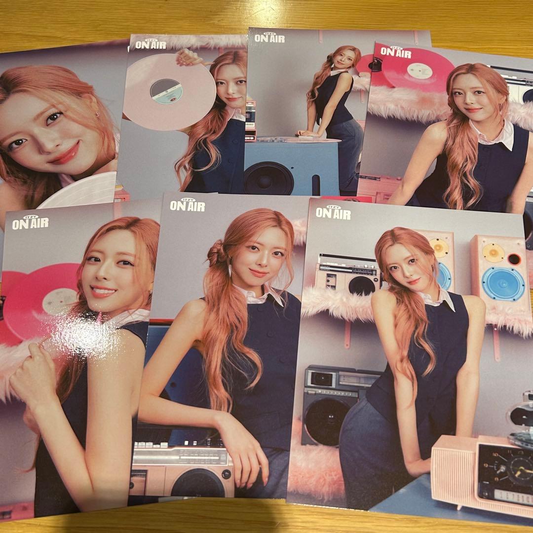 

[USED] ITZY ON AIR Fan Meeting Fan Meeting Lent Trading Card Yuna