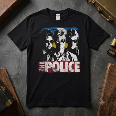 The Police Band Vintage T-Shirt, Men's Women's Sizes