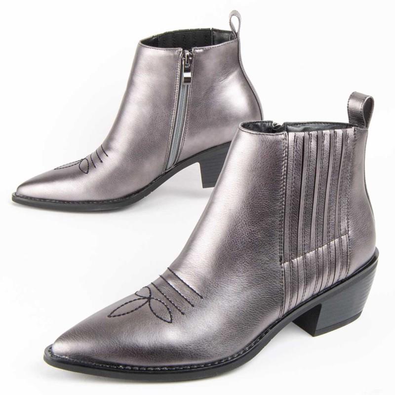 Montevita Botín De Tacón Para Mujer.    Espuela  100941 39