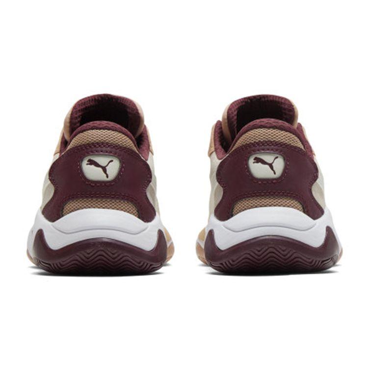 Puma Storm Comfortable Versatile Sports Retro Low-Top Dad Shoes Women Sneaker White Brown 372409-01