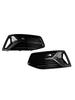 2PCS Front Bumper Fog Light Cover Grill Grille Fit A6 C8 2019-2023