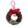 New Year Christmas Wreaths Door Hanging 30cm Large Christmas Wreath for Door Window Artificial Hanging Ornaments