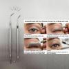Double-headed Lash Lift Curler Eyelash Perming Stick Stainless Steel Cosmetic Applicator Comb Tool Eyelash Extension Supplies