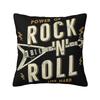 Rockabilly Pinup Sock Hop Clothes Vintage Hot Rod 1970s Throw Pillow Decor Home Heavy Metal Music Cushion Cover Soft Pillowcase