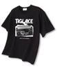 TI.GLAKE Retrodio Oversized Short Sleeve T-Shirt Black