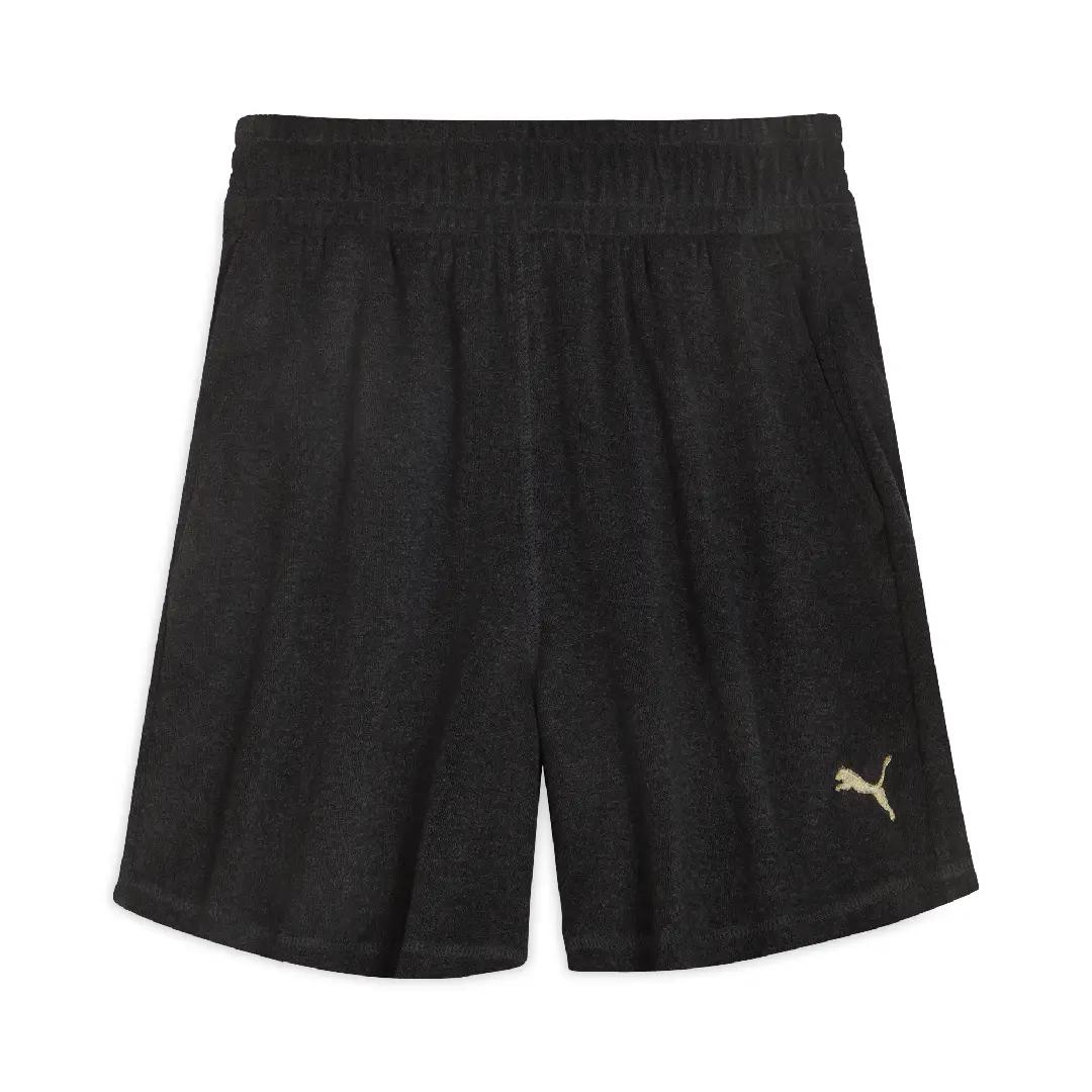 

Puma Мягкие Удобные Универсальные Повседневные Шорты Женские шорты Черные 688284-01 S