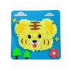 1/7/10Pcs Christmas Handmade DIY Material Bag Easy to Operate Embroidered Doll Set with Cartoon Animal Pattern Sewing Craft Kit