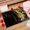 1pc Tiger Doormats Home Carpet Bathroom Absorbent Mats Anti-Slip Mats Home Decor Supplies Carpets Home Kitchen Floor Mats
